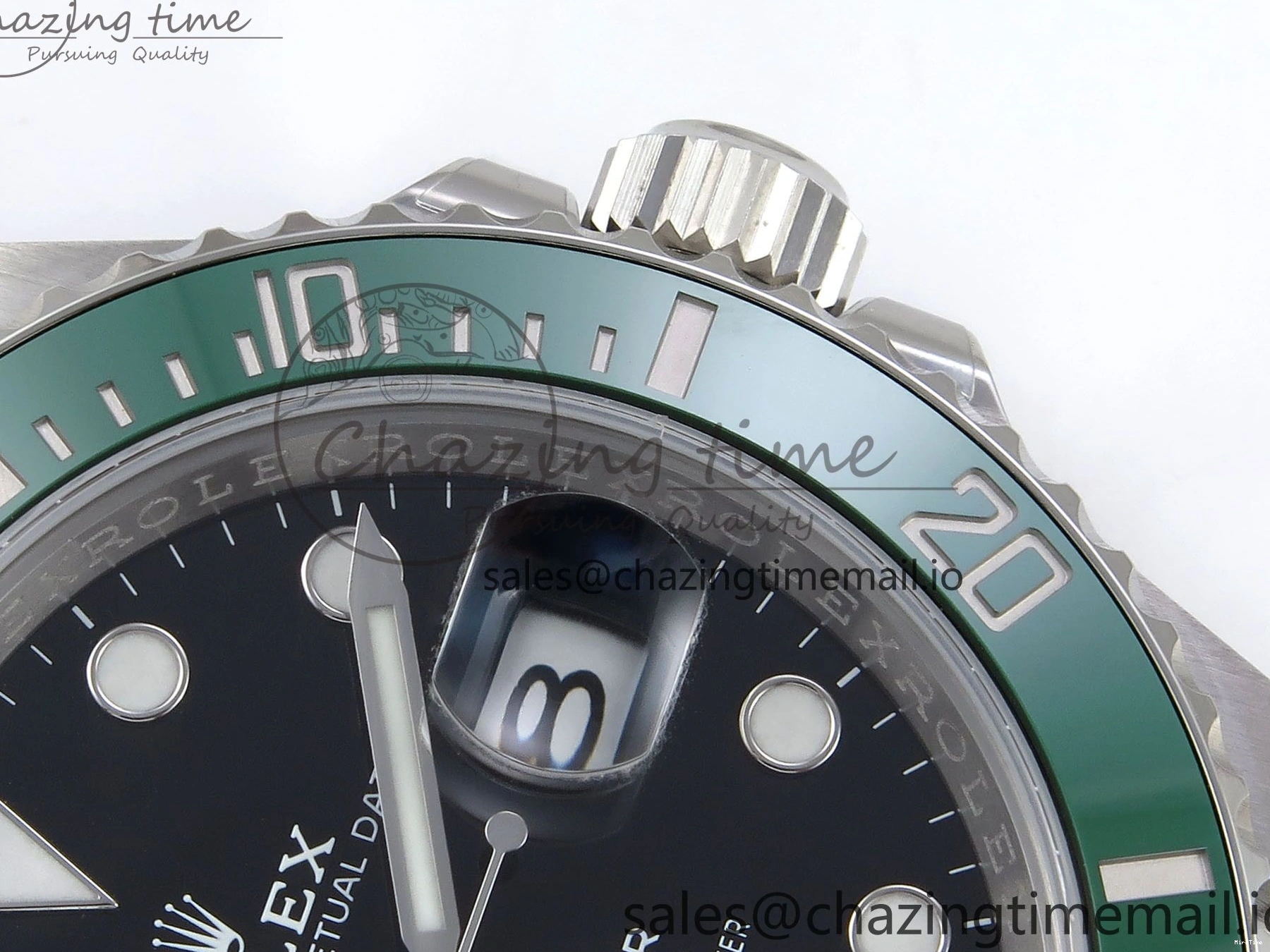 MiroTime 0509 Submariner 126610 LV HGF 1:1 Best Edition Green Bezel Black Dial on SS Bracelet SH3235 V OdorResistant 1265